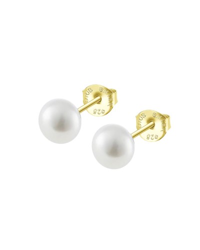 Boucles d´oreilles Femme Lotus LP3858-4/3 Blanc Doré