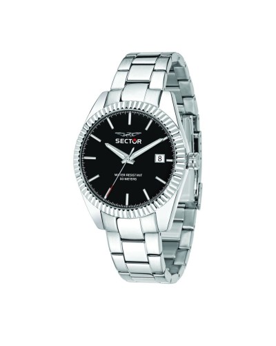 Horloge Heren Sector 240 Zwart Zilverkleurig (Ø 41 mm)