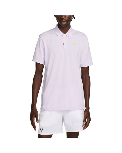 Herren Kurzarm-Poloshirt Nike Rafa Lavendel