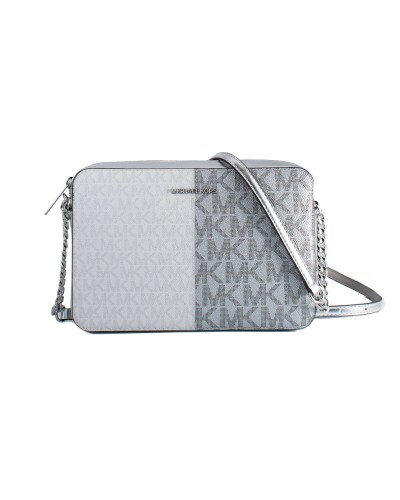 Bolso Bandolera Michael Kors 35F5STTC9Y-SILVER Gris 24 x 16 x 6 cm