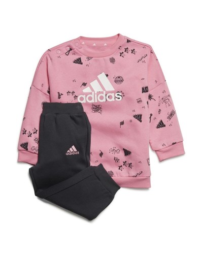 Baby-Sportset Adidas Bluv Q3 Cset Rosa