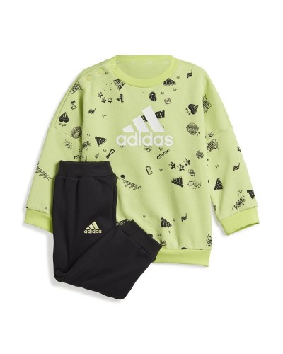Träningskläder, Baby Adidas Bluv Q3 Cset Ljusgrön