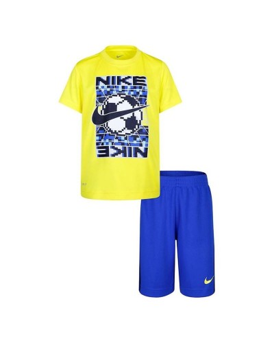 Completo Sportivo per Bambini Nike Azzurro