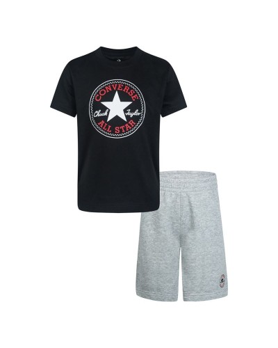 Completo Sportivo per Bambini Converse Core Tee  Ft Short Multicolore