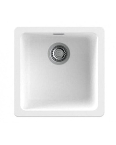 Sink with One Basin Nodor White