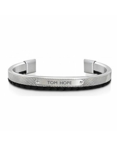 Miesten rannekorut Tom Hope HYBRID - (18 - 20 CM) ***SPECIAL PRICE*** Nahka Ruostumaton teräs