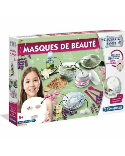 Kit de maquillage pour enfant Clementoni Science & Jeu  Beauty masks (FR) Multicouleur