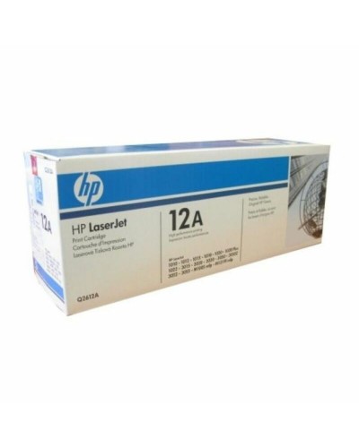 Original Toner Hewlett Packard Q2612A Svart