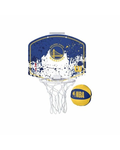 Basketkorg Wilson Nba Team Mini Hoop - Golden State Warriors Blå