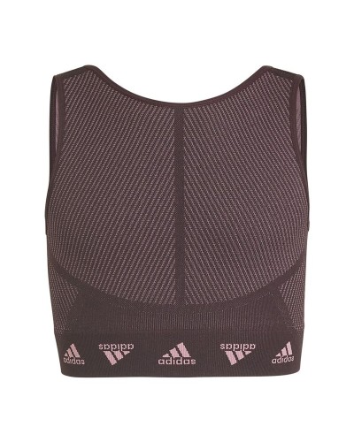 Sport-BH Adidas HM4425 Granatrot