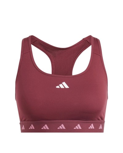 Sujetador Deportivo Adidas Power Ms Tf Marrón