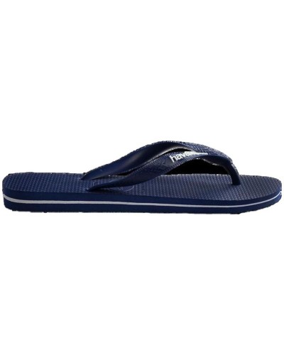 Flip Flops für Männer Havaianas Logo Filete Blau