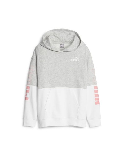 Tröja med huva Barn Puma Puma Power Colorblock