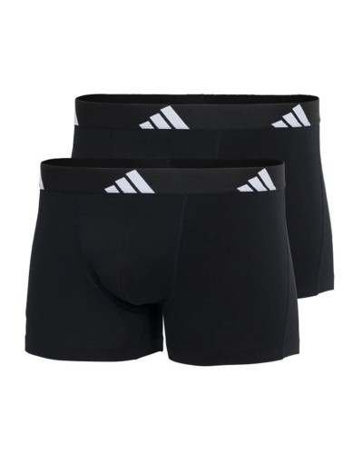 Herren-Boxershorts Adidas Active Flex Cotton Schwarz 2 Stück