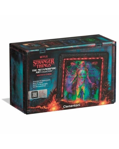 Puzzle Clementoni Stranger Things - Cadre lumineux V2 49 x 36 cm 520 Piezas