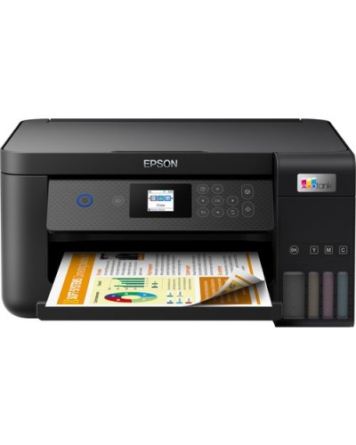 EPSON EcoTank ET-2850 Multifunction Printer A4 33/15PPM 100 Sheet Duplex WiFi USB Epson Connect LCD Display