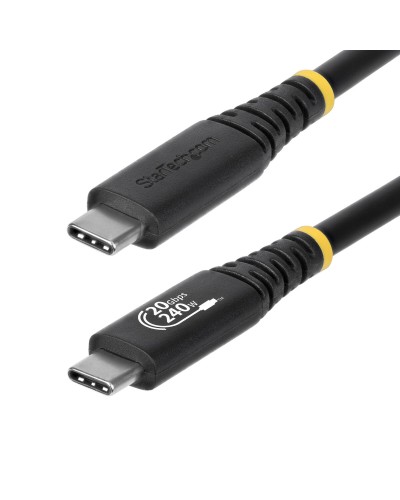 USB-Kabel Startech CC2M20GUSB4TP Schwarz 2 m