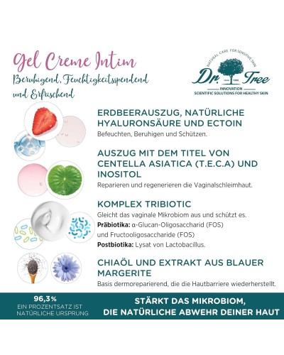 Shower Gel Dr. Tree GEL-CREMA ÍNTIMO EXTERNO 50 ml