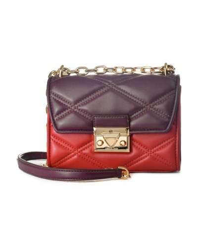 Handtas Dames Michael Kors 35F2GNRC1T-CHILI-MULTI Rood 19 x 14 x 7 cm
