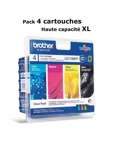 Cartucho de Tinta Original Brother Negro/Cian/Magenta/Amarillo Magenta