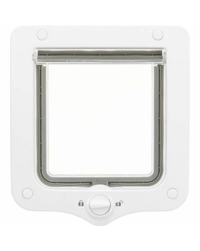 Cat Flap Trixie White Plastic