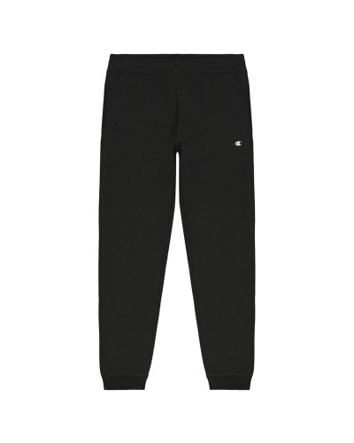 Long Sports Trousers Champion Rib Cuff M Black Men