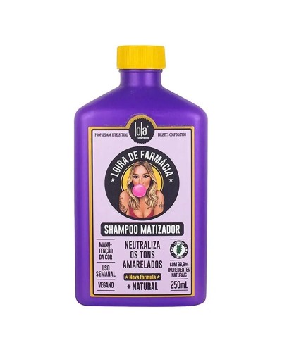 Shampoing nuançant Lola Cosmetics LOIRA DE FARMÁCIA 250 ml