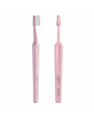 Cepillo de Dientes Tepe Compact Soft Rosa claro