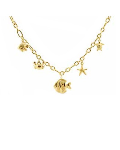 Collar Mujer CO88 Collection 8CN-26490 Dorado