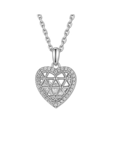 Damhalsband New Bling 9NB-1725 Silvrig