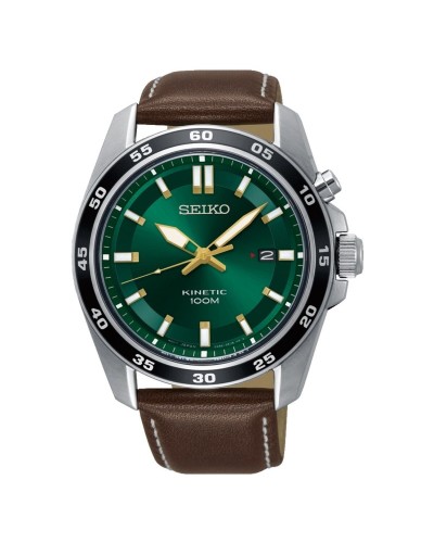 Horloge Heren Seiko SKA791P1 Zwart Groen