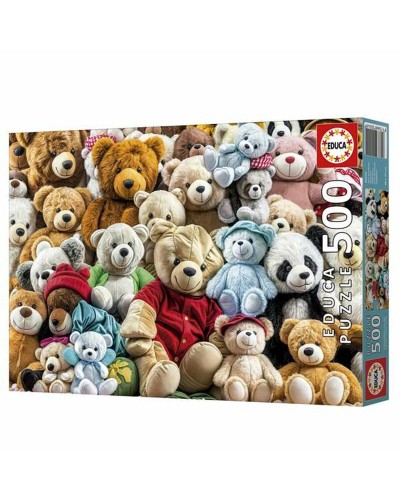 Puzzle Educa Teddy Bears 500 Pièces