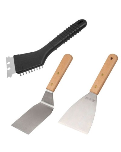 Cuillère FM Professional Acier inoxydable Plastique 30 X 15 X 22 CM (3 Pièces)