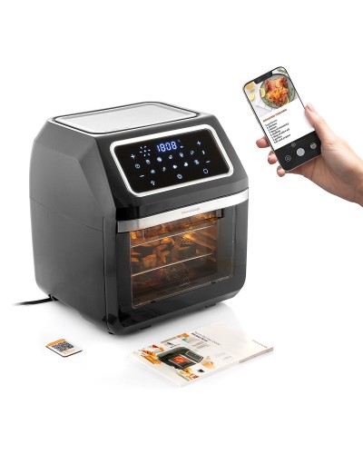 Heißluftfritteuse InnovaGoods Schwarz 1800 W 12 L Edelstahl (Restauriert A)