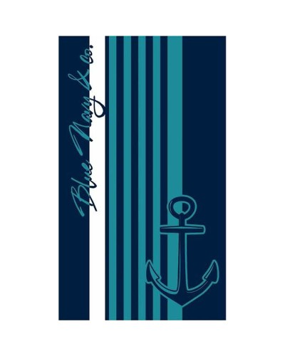 Strandhanddoek Secaneta Inkara 100 x 170 cm Jacquard Fluweel