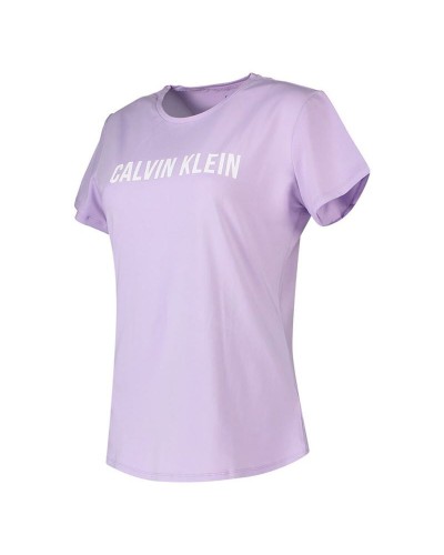Women’s Short Sleeve T-Shirt Sportswear Logo Lilac M (Refurbished A)