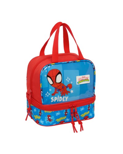 Lunchbox Spider-Man Blue Red 20 x 20 x 15 cm