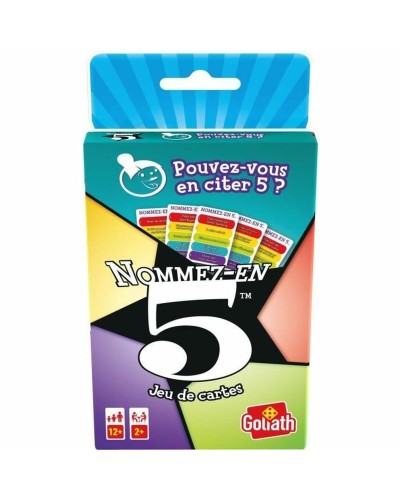 Jeu de société Goliath Nommez-en 5