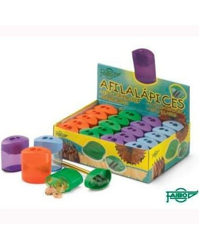 Pennvässare Faibo Med behållare Multicolour Double Plast 20 Delar