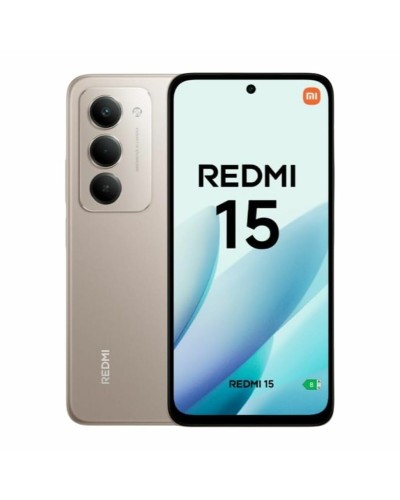 Smartphone Xiaomi Redmi 15 6,9" Octa Core 6 GB RAM 128 GB Grigio