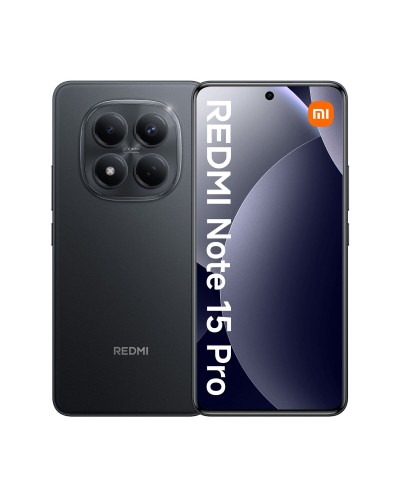 Smartphone Xiaomi REDMI NOTE 15 PRO 6,77" Octa Core 8 GB RAM 256 GB Zwart