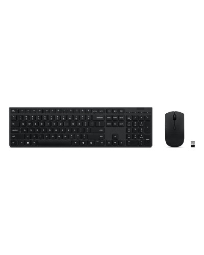 Näppäimistö ja hiiri Lenovo 4X31R64344 Harmaa QWERTY