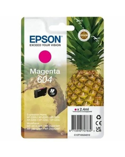 Cartuccia ad Inchiostro Originale Epson 604 Magenta