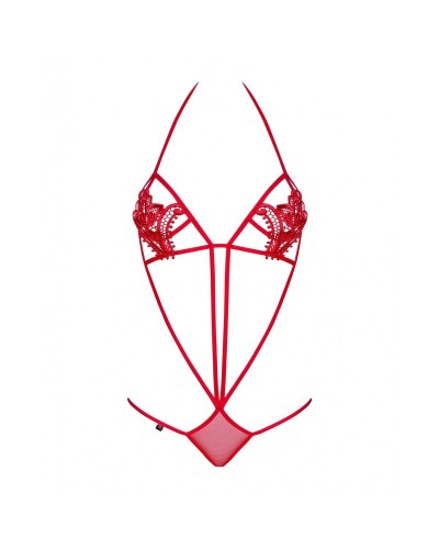 Body Luiza Teddy Obsessive OBS-8553565-OLD Bleu Rouge S/M