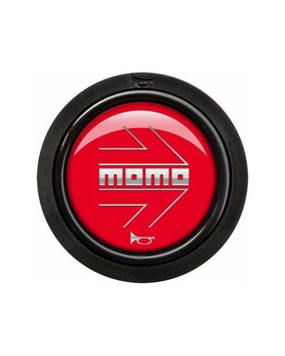 Button MOMO SPHOARWREDCHF Steering wheel Black/Red