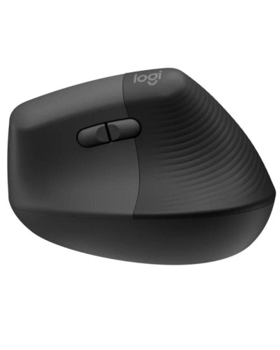 Souris Logitech Lift Bleu Noir 4000 dpi Ergonomique