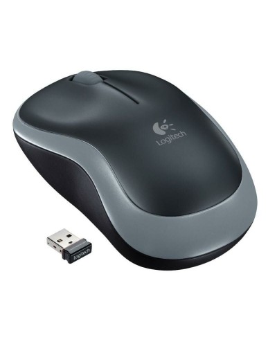 Souris sans-fil Logitech LGT-M185G Noir Gris 1000 dpi