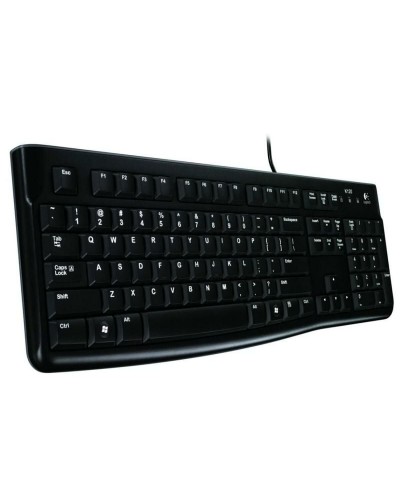 Espanjalainen Qwerty Logitech K120 Musta Espanjalainen Qwerty