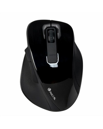 Optical Wireless Mouse NGS Bow Black 1600 dpi