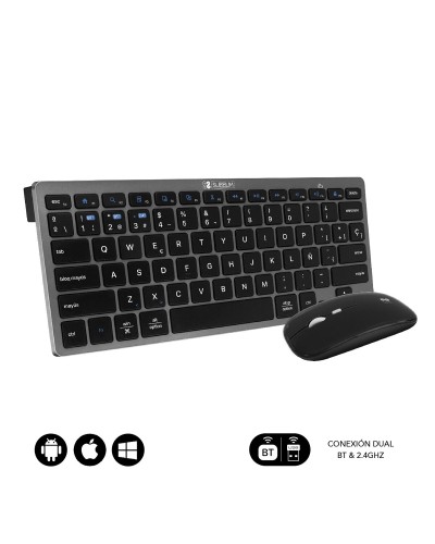 Teclado y Ratón Subblim SUBKBC-OCO020 Gris